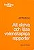 Att skriva och läsa vetenskapliga rapporter