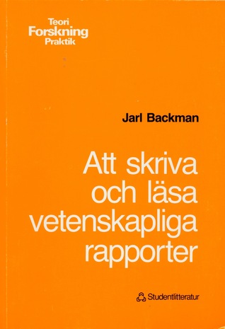 Att skriva och läsa vetenskapliga rapporter