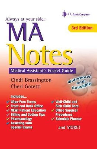 MA Notes: Medical Assistant's Pocket Guide