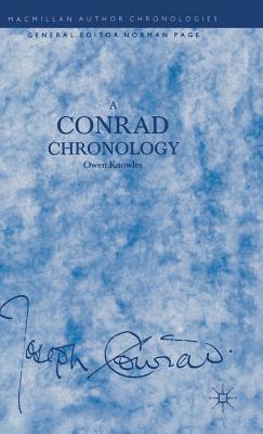 A Conrad Chronology (Author Chronologies Series)