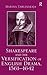 Shakespeare and the Versification of English Drama, 1561-1642