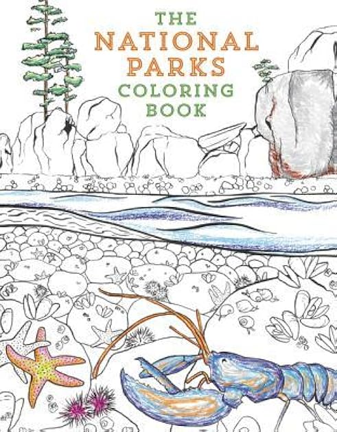 The National Parks Coloring Book