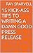 15 Kick-Ass Tips to Writing a Damn Good Press Release