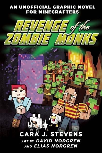 Revenge of the Zombie Monks: An Unofficial Graphic Novel for Minecrafters, #2 (An Unofficial Graphic Novel for Minecrafters #2)