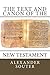 The Text and Canon of the N...