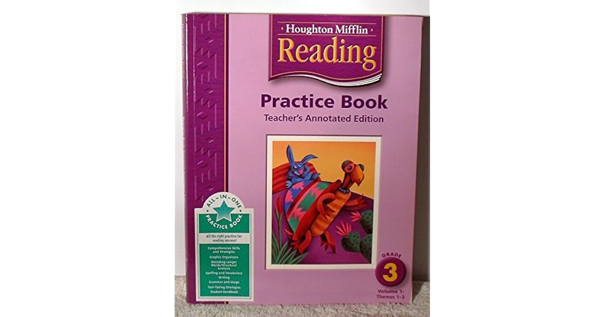 Houghton Mifflin Reading: Practice Book, Teacher's Annotated Edition ...