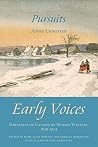 Pursuits: Early Voices — Portraits of Canada by Women Writers, 1639–1914 Pursuits: Early Voices — Portraits of Canada by Women Writers, 1639–1914