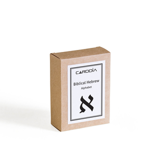 Biblical Hebrew Alphabet flash cards (Paperback)