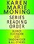 KAREN MARIE MONING - SERIES READING ORDER (SERIES LIST) - IN ... by NOT A BOOK