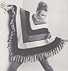 3 Color Poncho Crochet Pattern One Size Fits All