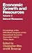 Economic Growth and Resources by Christopher Bliss