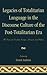 Legacies of Totalitarian Language in the Discourse Culture of... by Ernest Andrews
