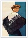 #2649 SYMPHONY SHAWL VINTAGE CROCHET PATTERN