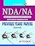 Nda And Na Entrance Examination: Previous Solved Papers (Solved)
