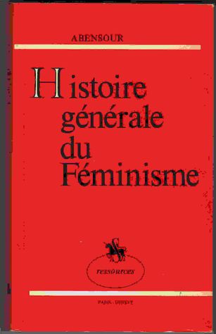 Histoire générale du féminisme