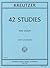 IMC KREUTZER - 42 ETUDES POUR VIOLON Educational books Violin