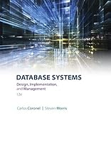 Database Systems: Design, Implementation, & Management