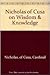 Nicholas of Cusa on Wisdom & Knowledge (English and Latin Edition)