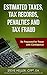 Estimated Taxes, Tax Records, Penalties and Tax Fraud: Be Prepared for These with Confidence