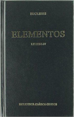 Portada de Elementos - Libros I-IV, de Euclides de Alejandría