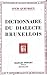Dictionnaire du dialecte bruxellois