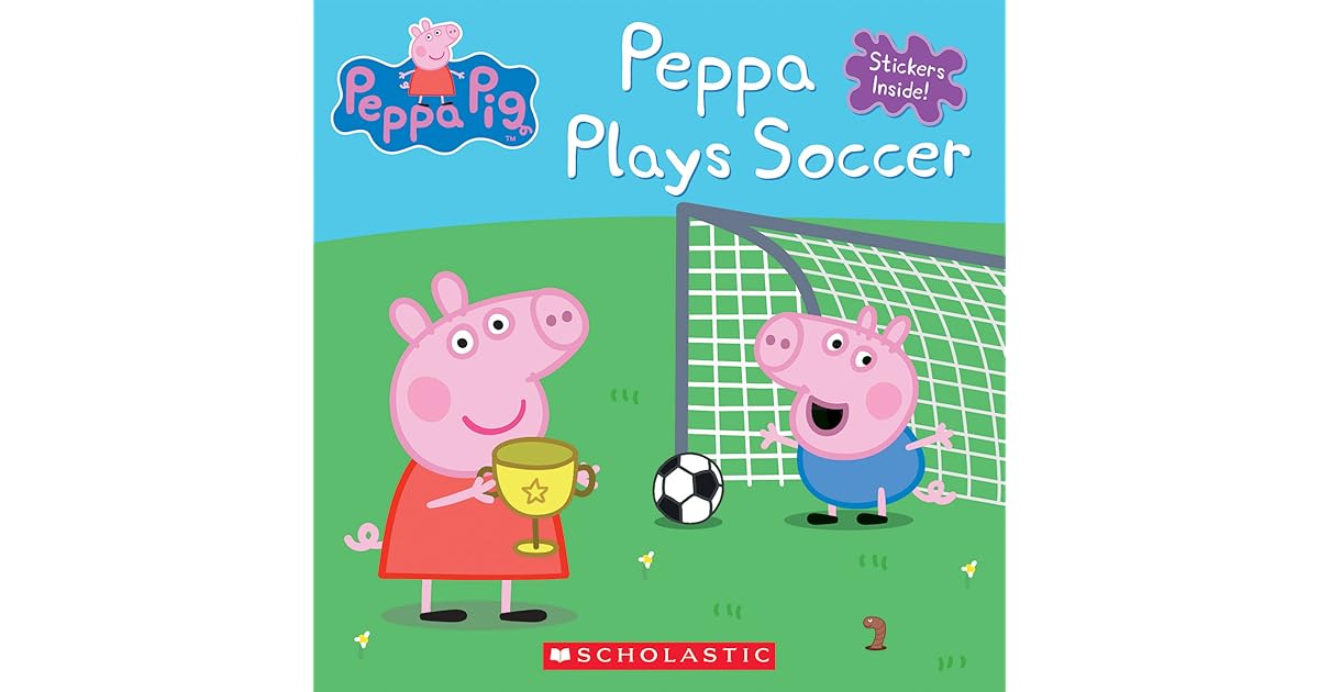 Peppa Plays Soccer (Peppa Pig: 8x8) by Scholastic Inc.