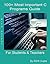 100+ Most Important C Programs with Output: for Students & Teachers (C Programming Book 1)