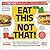 Eat This Not That 2012 Edition