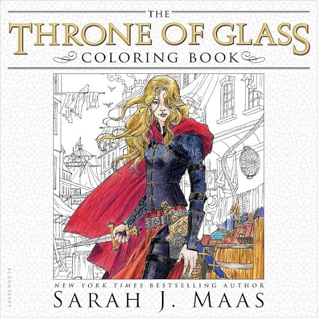 The Throne of Glass Coloring Book