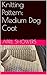 Knitting Pattern: Medium Dog Coat