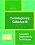 Contemporary Calculus III