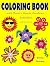 Coloring Book with Flowers,...