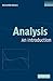 Analysis: An Introduction