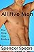 All Five Men (First Time Gay Erotica #4)