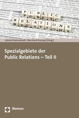Spezialgebiete Der Public Relations (German Edition)