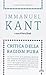 Critica della ragion pura