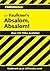 Cliffsnotes on Faulkner's Absalom, Absalom!