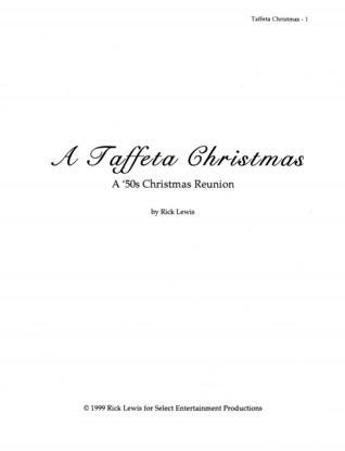 A Taffeta Christmas
