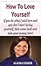 How To Love Yourself!