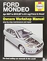 Ford Mondeo 07-12 Service and Repair Manual (Haynes Service and Repair Manuals)