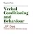 Verbal Conditioning and Behaviour by J.P. Das