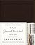 NKJV, Journal the Word Bible, Large Print, Bonded Leather, Brown, Red Letter Edition: Reflect, Journal, or Create Art Next to Your Favorite Verses