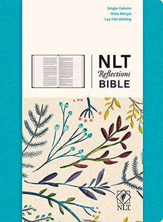 NLT Reflections Bible (Hardcover Cloth, Ocean Blue): The Bible for Journaling