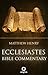 Ecclesiastes - Complete Bible Commentary Verse by Verse (Bible Commentaries of Matthew Henry Book 11)