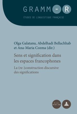 Sens et signification dans les espaces francophones: La (re-)construction discursive des significations (GRAMM-R) (French Edition)