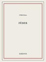 Feder Ou Le Mari D Argent By Stendhal