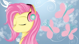 Headphones and Butterflies