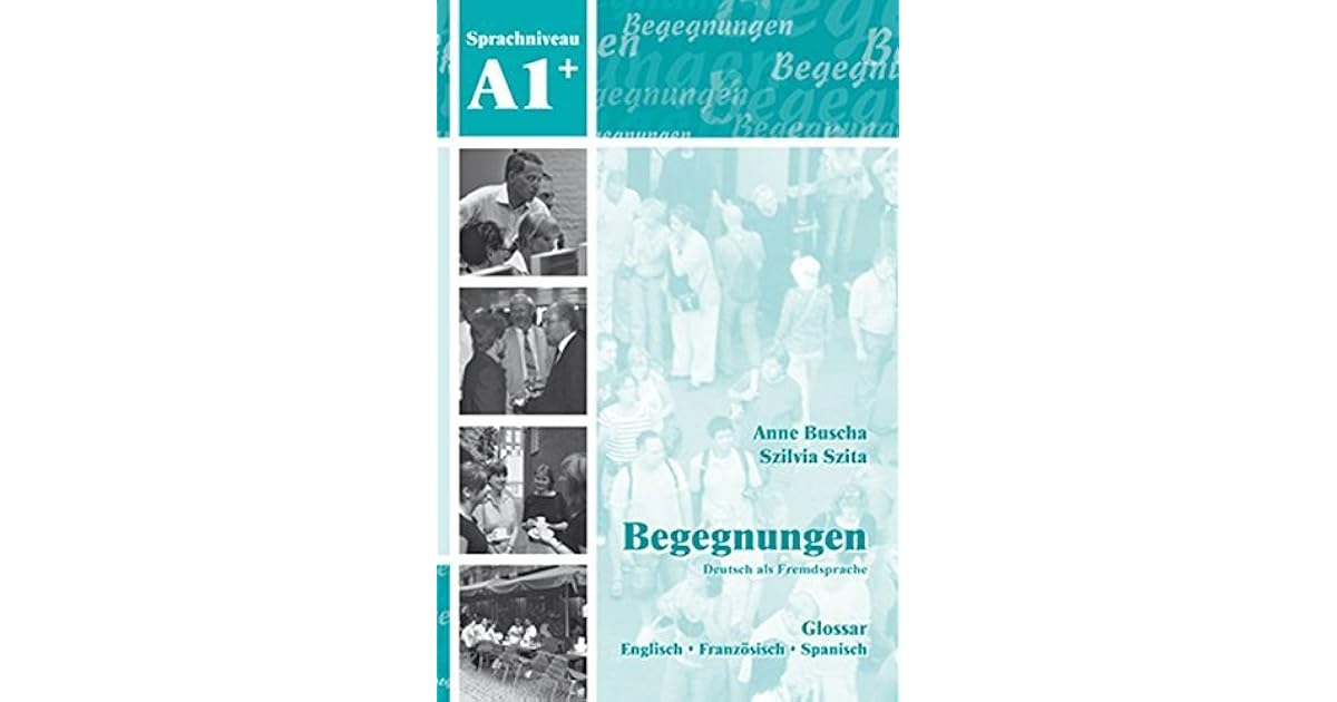 Begegnungen A1 Pdf