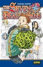 Portada de The Seven Deadly Sins 4, de Nakaba Suzuki