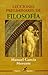 Lecciones Preliminares De Filosofia by Manuel García Morente